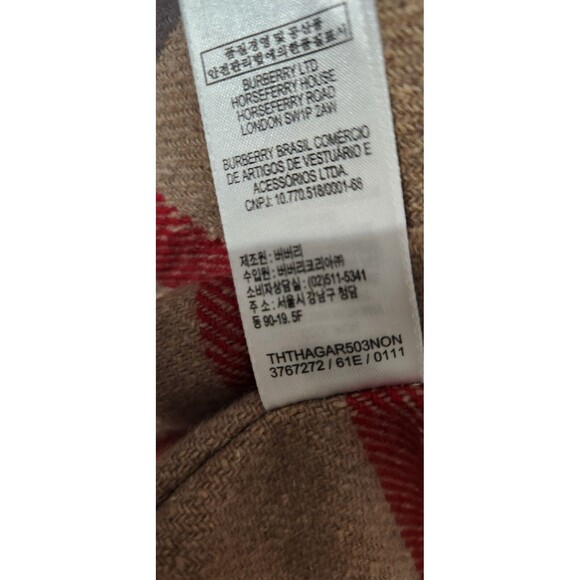 Burberry® Authentic Detachable Hood & Wool Lining Trench/Rain Coat Youth Sz 12Y - Picture 13 of 14